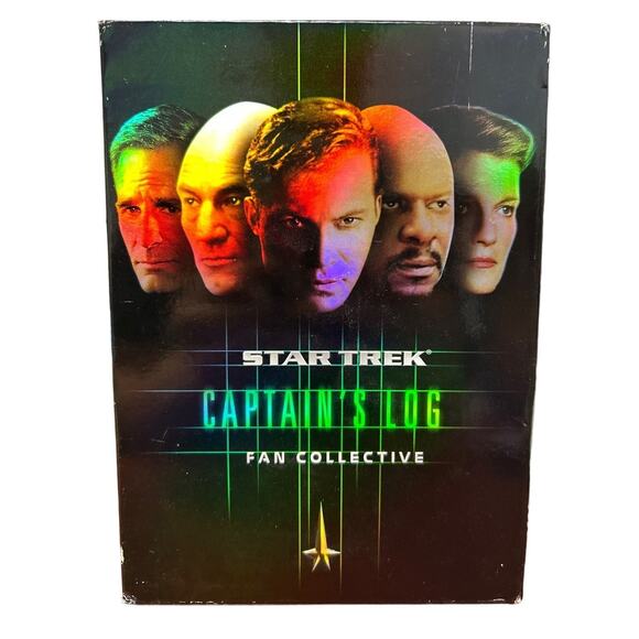 2005 Star Trek TV Series Captain's Log 5 Disc DVD Box Set Collection - Picture 1 of 2